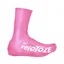 VeloToze Aero OverShoe Tall Pink/White Logo